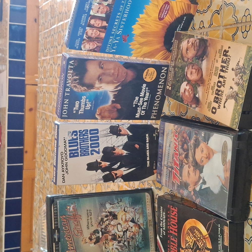 7 VCR Movie Variety